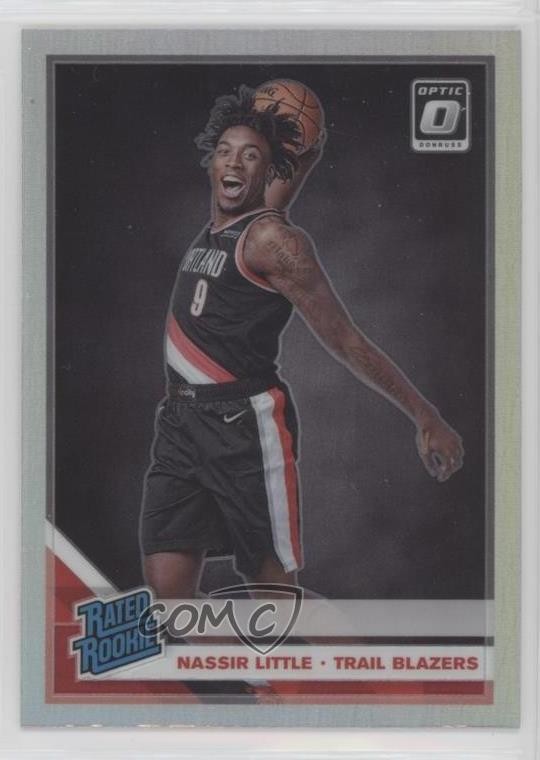 2019-20 Panini Donruss Optic Rated Holo Prizm Nassir Little #154 Rookie RC