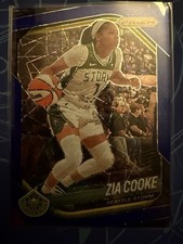 2025 Panini Prizm WNBA Zia Cooke #110 Blue Velocity Prizms Seattle Storm