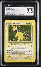 CGC 7.5 ⚡️Ampharos 2001 Neo Revelation 1/64 Holo Pokemon (psa) on eBay