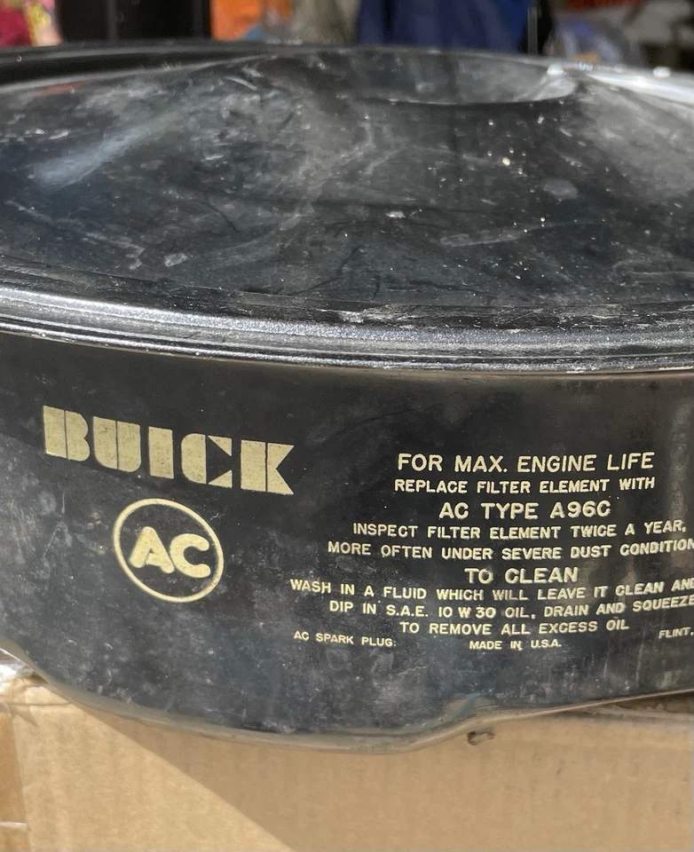 Purificador de aire original Buick Factory años 50’s-1960’s Foto 3 de 4
