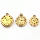 Antique Elgin 3/0s-10/0s 7j-15j Openface Ladies Pocket Watch Lot of 3 #WB4743-2