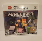 Minecraft Nintendo 3DS Edition Mojang Tested Minor Damage To Case No Manual