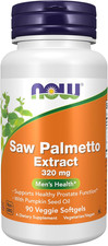 NOW Supplements, Saw Palmetto Extract 320 Mg with Pumpkin Seed Oil, Men'S Health