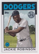2021 Topps 1986 Baseball 35th Anniversary Jackie Robinson #86B-88