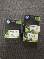 HP 920 Tri-Color Ink Cartridges Genuine OEM