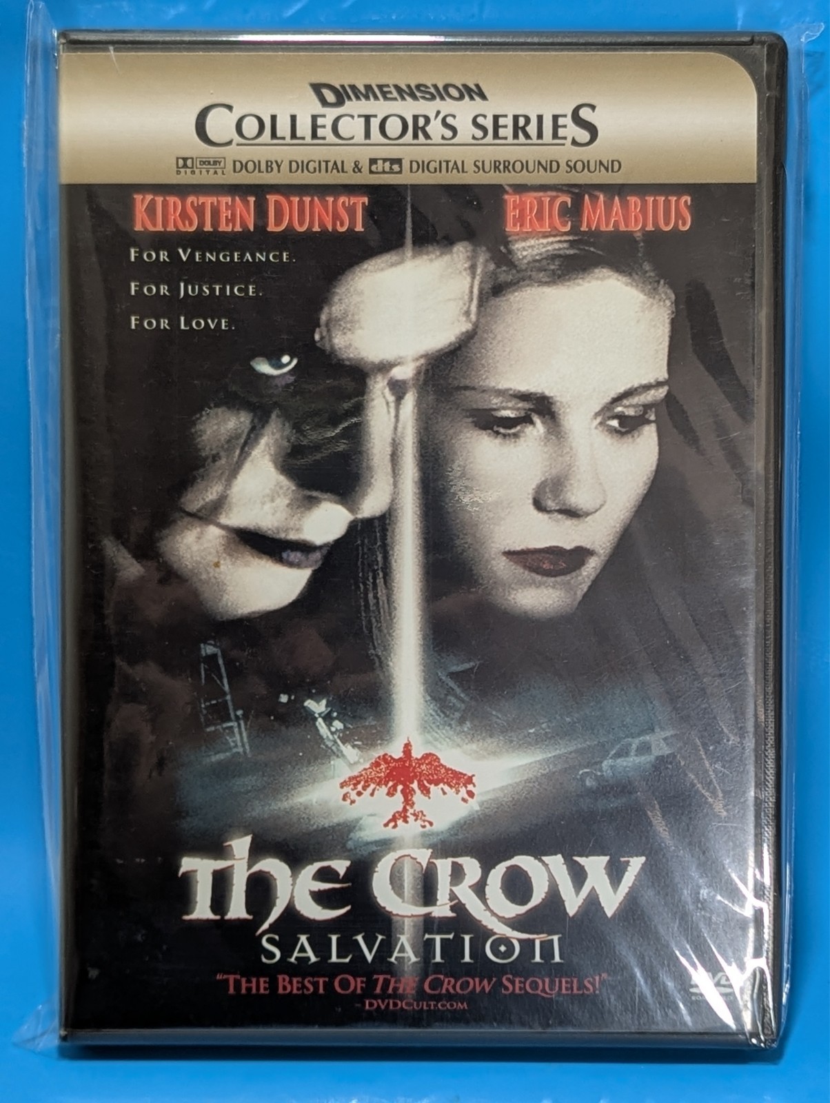 The Crow Salvation DVD Dimension Collectors Series  NTSC IMPORT