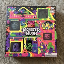 NeeDoh Monster Mush Squish-O-Ween Countdown 14 Surprise Halloween NEW SEALED
