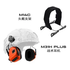 EARMOR M31 HPlus Noise Reduction Tactical Headset Shooting Training Headset