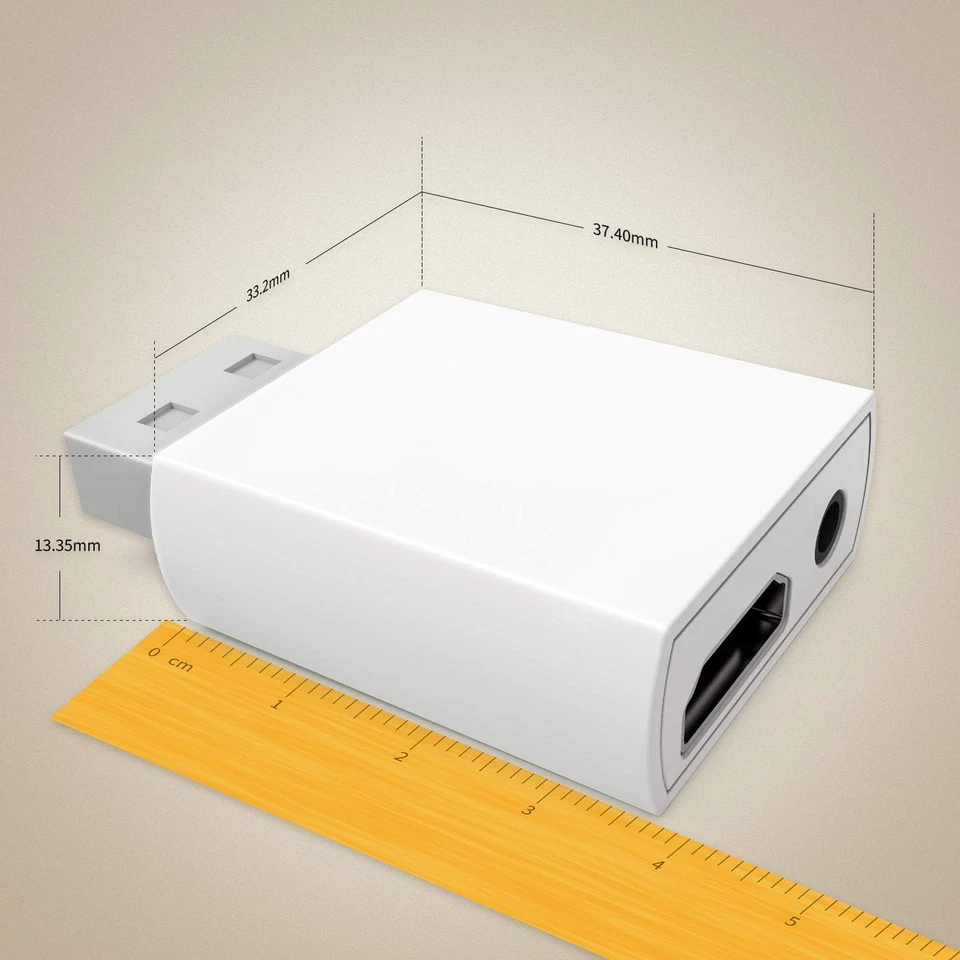 Convertidor Mayflash Wii a HDMI 1080P para dispositivo Full HD, Wii Hdmi Adap Foto 3 de 4