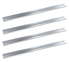 4PK 46' Aluminum C Track Sliding Winch Track for Flatbed Trailer Weld-On/Bolt-On