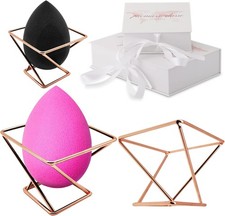 Beauty Sponge Holder - Rose Gold Foundation Beauty Blender Holder - Makeup Brush