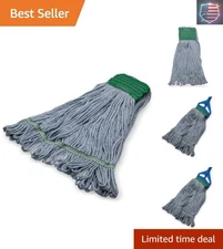 SPARTA 36-Inch Cotton Mop with Color-Coded Headband - Superior Cleaning Power