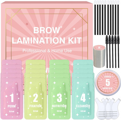 Augenbrauen Lifting Set   5-Sachet Brow Lifting Set für Gestylte & Fixierte Auge