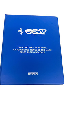 Ferrari 512 BB (Berlinetta Boxer) - Spare Parts Catalogue - Factory Reprint