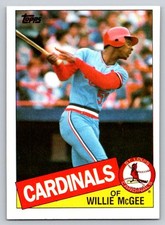 1985 Topps - Willie McGee #757 - *Near Mint*