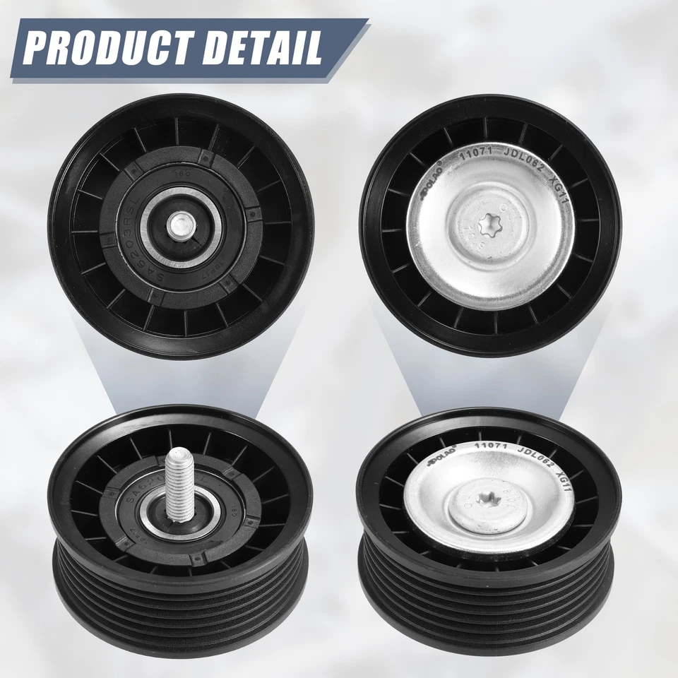 2762020119 polea loca correa de transmisión de coche para Mercedes-Benz C 300 3,5 L 2013-2014 Foto 4 de 4