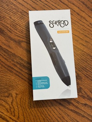 Scrib3d Advanced 3D Printing Pen, SEALED