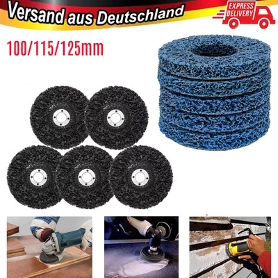 MARKENLOS 5/10/20 x CSD Scheibe CBS Grob-Reinigungsscheibe 100/115/125mm Winkelschleifer