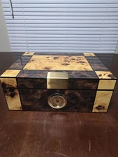 FANKAI Cedar Wood Cigar Humidor Box with Hygrometer