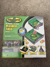 Go Gater Weatherproof Washer Toss All Weather Back Yard Skill Game All Ages New