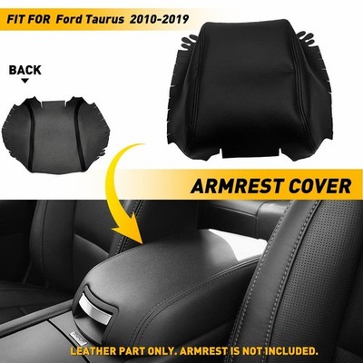 For Ford Taurus 2010-2019 Center Console Lid Black Middle Arm Rest Armrest Cover