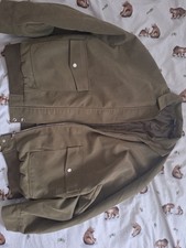 Oversized Faux Leather  Bomber Jacket Bohoo Size 14