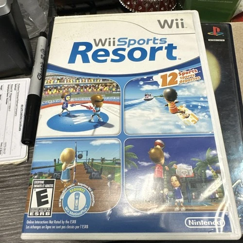 Wii Sports Resort (Nintendo Wii, 2009) CIB Complete With Manual