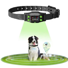 Wireless Dog Fence GPS Dog Collar Fence System Invisible Electric Fence for D...