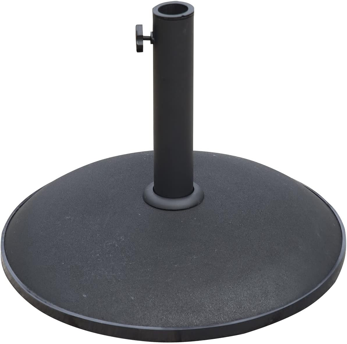 Ram® 10Kg Concrete round Umbrella Parasol Base Weight Stand Patio Outdoor Black