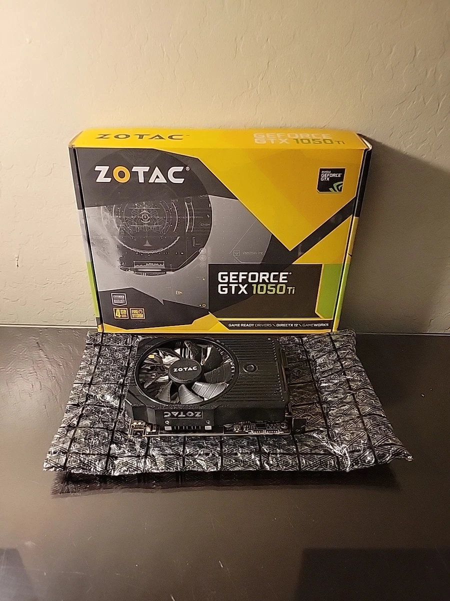 ZOTAC NVIDIA GeForce GTX 1050 Ti Computer Graphics Cards for sale