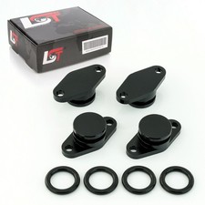 Drallklappen Set 4x 22mm schwarz O-Ring Ansaugbrücke für BMW 6er E63 7er E38 E65