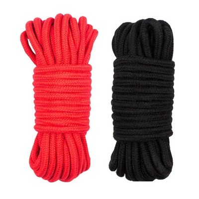 6mm Kordel Faden Spiele Makramee Schmuck DIY Schwarz//20m
