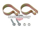 <!--F#f_0-->Holden Exhaust Tail Pipe Bracket / Clamp PAIR 2