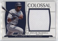 2022 Panini National Treasures Colossal Materials 80/99 Taylor Trammell 0q1p