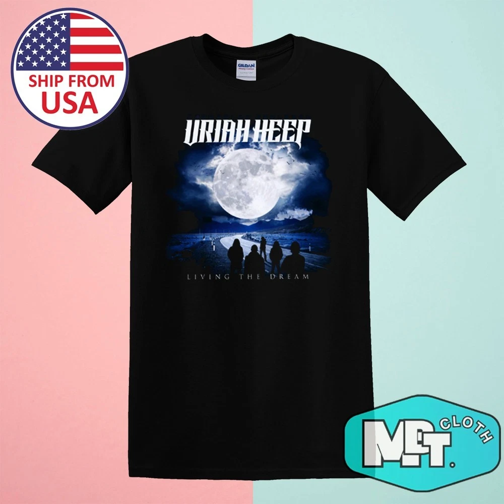 Uriah Heep Living The Dream Men's Black Size S-5XL