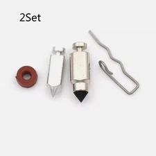 2Set Carburetor Float Valve Needle Seat Kit For Briggs Stratton 299096 394681 A