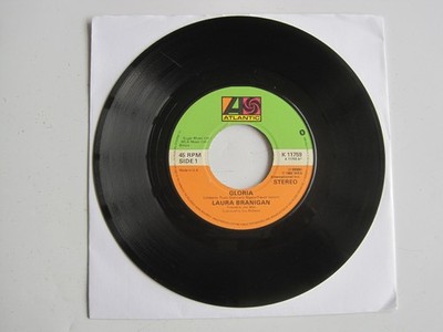 LAURA BRANIGAN - GLORIA - 7'' 45 rpm vinyl record