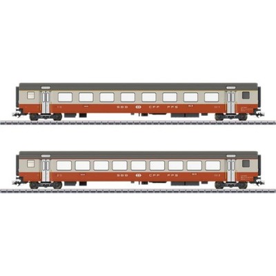 Märklin 42191 H0 2er-Set Personenwagen Swiss Express der SBB