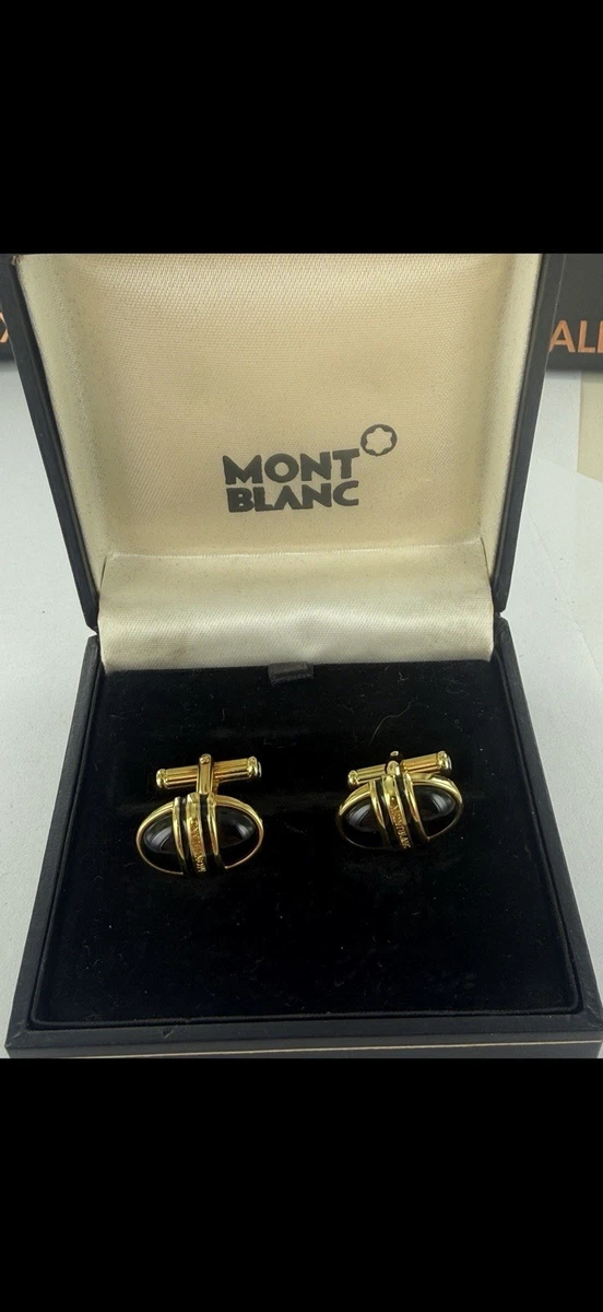 Montblanc Gold Cufflinks for Men for sale - eBay