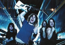 Airbourne Band Autogramme full signed 20x30 cm Bild