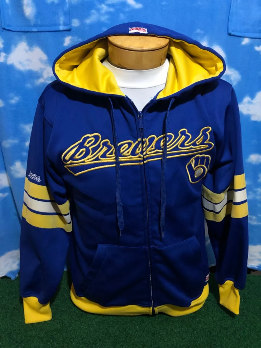 Milwaukee brewers hooded sweatshirt clearance