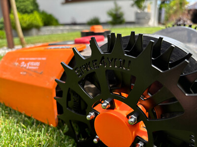 Stachelräder für den Premium Black Worx Landroid S, M  Mähroboter