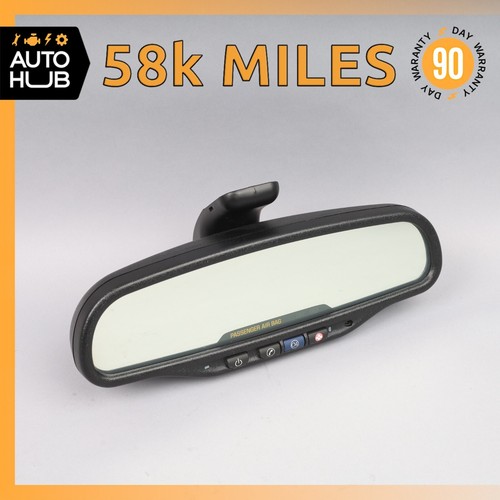 06-09 Cadillac XLR Interior Rear View Mirror Black 15911609 OEM 58k