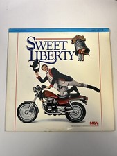 Sweet Liberty, Laserdisc, Alan Alda, Michael Caine, Michelle Pfeiffer 1986 