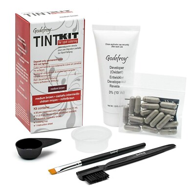 Godefroy Hair Color Tint Kit - Medium Brown 20 Application