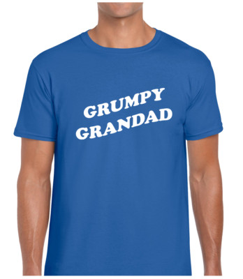 GRUMPY GRANDAD HERREN T-SHIRT GESCHENKIDEE FÜR OPA VATER VATERTAGSGESCHENK