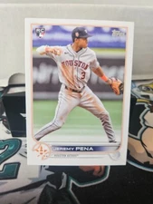 2022 Topps Update Series Jeremy Pena RC Rookie Card #US253 Houston Astros
