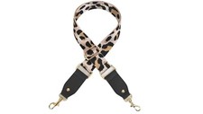 Handbag Strap Leopard Print Guitar Style