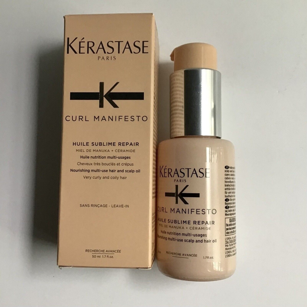 Curl Manifesto Huile Sublime Repair Hair Oil by Kerastase for