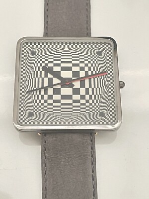 Bulova Victor Vasarely watch, brand new with box & papers, UNIQUE